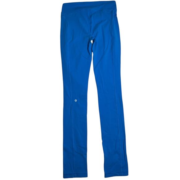 Lululemon Blue Bootcut Yoga Pants - Picture 1 of 6
